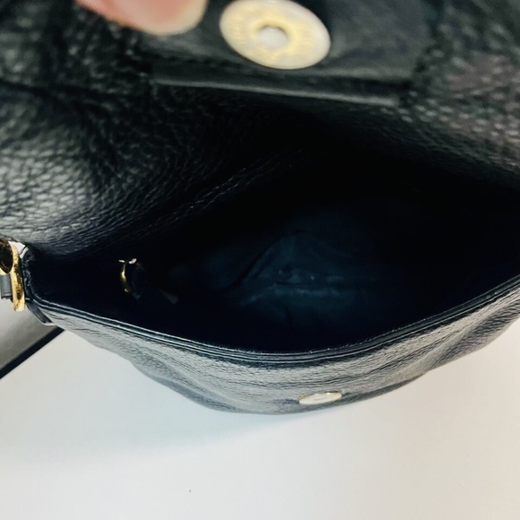 Marc by Marc Jacobs Classic Q Natasha Crossbody Blk Pebbled Leather w Adj Strap - Picture 9 of 16